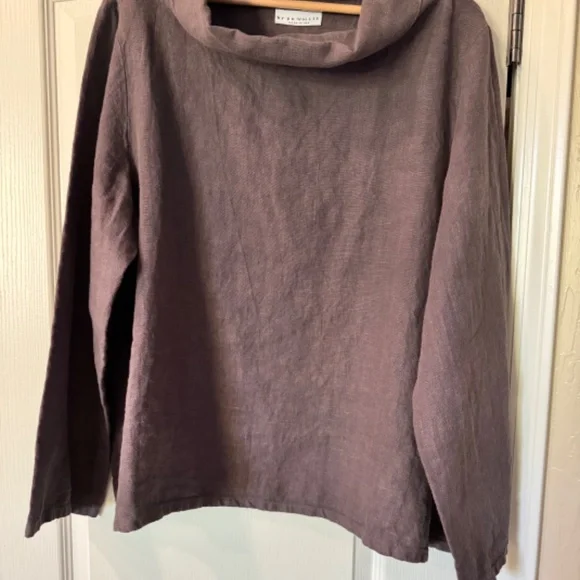 Bryn Walker 100% Linen Top Size XL - Picture 3 of 10